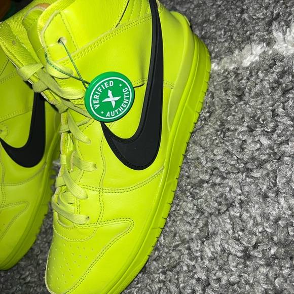 Nike dunk high Ambush Flash Lime BRAND NEW - Picture 5 of 6